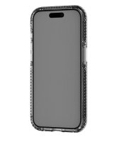 Tech21 EvoCrystal Custodia MagSafe per Apple iPhone 15 Pro - Nero Titanio