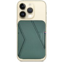 Decoded Silicone MagSafe Card Stand Sleeve - Sage Leaf