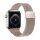 Decoded Milanaise Traction Strap Armband Matte Gold für Apple Watch 42/44/45mm