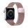 Decoded Milanaise Traction Strap Armband Rose Gold für Apple Watch 42/44/45/49mm
