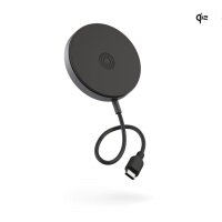 Zens Caricatore wireless in alluminio Pro 1 (15W) - Qi2 - Nero