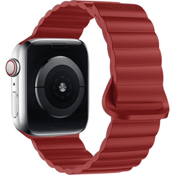 Decoded Silicone Magnet Traction Loop Strap Armband für Apple Watch 42/44/45mm - Astro Dust