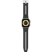 Brazalete Decoded Ultra Traction de silicona para Apple Watch 42/44/45/49mm - Negro