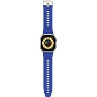 Decoded Silicone Ultra Traction Strap Armband für Apple Watch 42/44/45/49mm - Galc  Blue