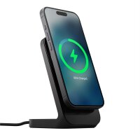 Nomad Base Stand One Charging Stand with MagSafe - Carbide (Black)