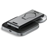 Satechi 3-in-1 Foldable Qi2 Wireless Charging Stand - Anthrazit