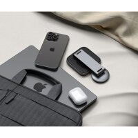 Satechi 2-in-1 Foldable Qi2 Wireless Charging Stand - Anthrazit