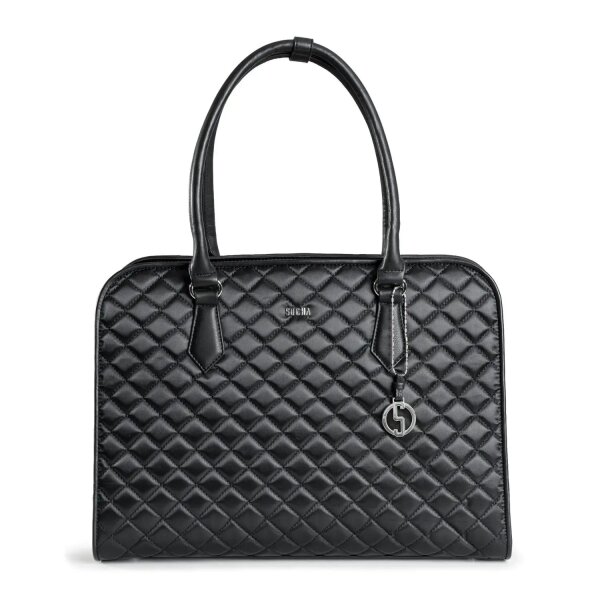 Socha Black Diamond elegante bolsa para portátil de 15,6 pulgadas - Negro