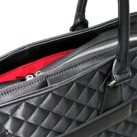 Socha Black Diamond elegante bolsa para portátil de 15,6 pulgadas - Negro
