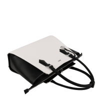 Socha Caddy Black & White 15,6 elegante borsa per laptop - Bianco/Nero