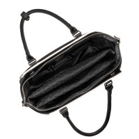 Socha Caddy Black & White 15,6 elegante borsa per laptop - Bianco/Nero