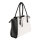 Socha Caddy Black & White 15,6 elegante borsa per laptop - Bianco/Nero