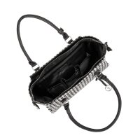 Socha Caddy Chess Bolsa elegante para portátil de 15,6 pulgadas - Negro/ Blanco