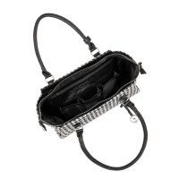 Socha Caddy Chess Bolsa elegante para portátil de 15,6 pulgadas - Negro/ Blanco
