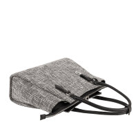 Socha Caddy Tweed Elegante bolso para portátil de 15,6 pulgadas - Negro/Blanco