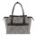 Socha Caddy Tweed Elegante bolso para portátil de 15,6 pulgadas - Negro/Blanco