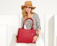 Socha Cherry Red Midi 14 pollici elegante borsa per laptop - Rosso