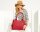 Socha Cherry Red Midi 14 pollici elegante borsa per laptop - Rosso