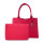 Socha Cherry Red Midi 14 pollici elegante borsa per laptop - Rosso
