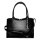 Socha Croco Jet Black 15.6 Zoll elegante Laptoptasche - Schwarz