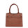 Socha Diamond Edition Cognac 14 Zoll Echtleder Laptoptasche - Braun