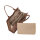 Socha Diamond Edition Cognac 14 Zoll Echtleder Laptoptasche - Braun