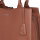 Socha Diamond Edition Cognac 14 Zoll Echtleder Laptoptasche - Braun