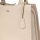 Socha Diamond Vanilla Bolsa para portátil de piel auténtica de 14 pulgadas - Beige