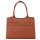 Socha Diamond Edition Cognac 15.6 Zoll Echtleder Laptoptasche - Braun