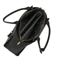 Socha Diamond Caddy Black 15-17.3 Zoll Echtleder Laptoptasche -Schwarz