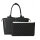 Socha Diamond Caddy Black 15-17.3 Zoll Echtleder Laptoptasche -Schwarz
