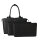 Socha Diamond Caddy Black 15-17.3 Zoll Echtleder Laptoptasche -Schwarz