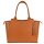 Socha Diamond Caddy Cognac 15-17.3 Zoll Echtleder Laptoptasche - Braun