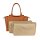 Socha Diamond Caddy Cognac 15-17.3 Zoll Echtleder Laptoptasche - Braun