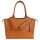 Socha Diamond Caddy Cognac 15-17.3 Zoll Echtleder Laptoptasche - Braun
