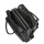 Socha Diamond Unisex Negro 15,6 pulgadas bolsa de cuero genuino portátil - Negro