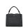 Socha Diamond Edition Bandolera Negro 14 Piel auténtica Bolsa para portátil Negro
