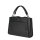 Socha Diamond Edition Bandolera Negro 14 Piel auténtica Bolsa para portátil Negro