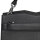 Socha Diamond Edition Bandolera Negro 14 Piel auténtica Bolsa para portátil Negro