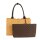 Socha Straight Line Camel 15.6 Zoll elegante Laptoptasche - Braun
