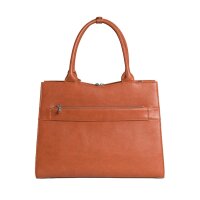 Socha Straight Line Cognac 15.6 Zoll elegante Laptoptasche - Braun
