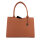 Socha Straight Line Cognac 15.6 Zoll elegante Laptoptasche - Braun