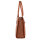 Socha Straight Line Cognac 15.6 Zoll elegante Laptoptasche - Braun