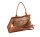 Socha Straight Line Cognac 15.6 Zoll elegante Laptoptasche - Braun