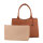 Socha Straight Line Cognac 15.6 Zoll elegante Laptoptasche - Braun