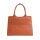 Socha Straight Line Cognac 15.6 Zoll elegante Laptoptasche - Braun