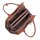 Socha Straight Line Cognac 15.6 Zoll elegante Laptoptasche - Braun