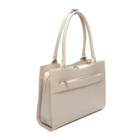Socha Straight Line Vanilla Borsa elegante per laptop da 15,6 pollici - Beige