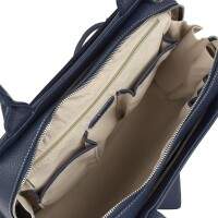 Socha Navy Blue 14 Zoll elegante Laptoptasche - Blau