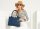 Socha Navy Blue 14 Zoll elegante Laptoptasche - Blau